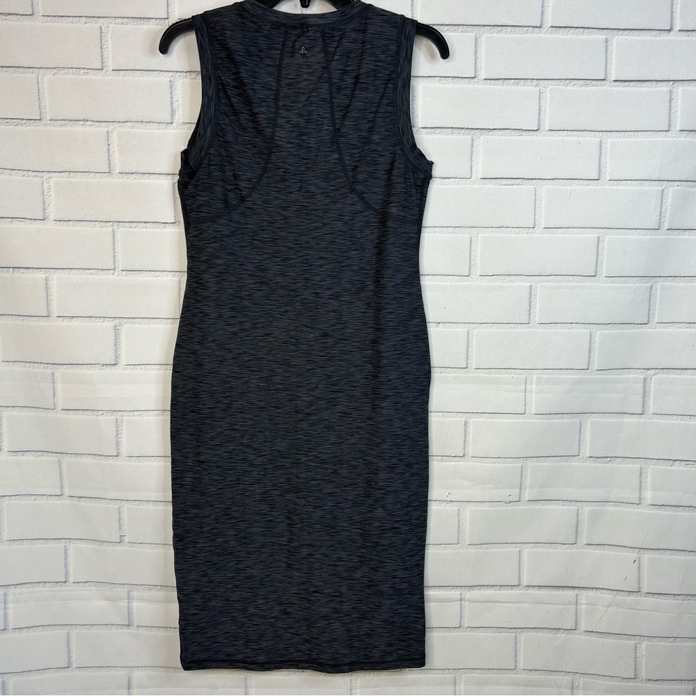 PrAna Vertex BodyCon Sleeveless Gray Dress - Picture 5 of 7